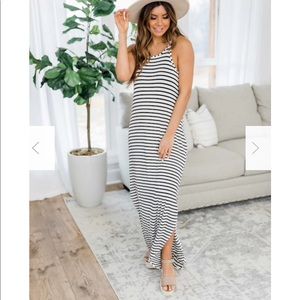 Striped Maxi Dress